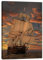 Posterlounge Die HMS Victory Leinwandbild von Peter Weishaupt 70 x 90 cm Wandbilder Wanddeko