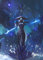 Displate - Poster aus Metall - Einfache Montage ohne Bohren - League of Legends - League of Legends Champions - Ice Witch v - Größe M - 32x45cm Matt
