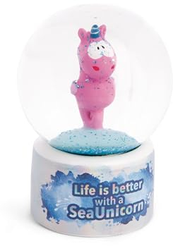 NICI 49715 Schüttelkugel Seepferdchen Laguna Rainbow 6,5cm Magenta-Tolle Geschenkidee