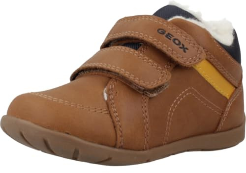 Geox Baby B ELTHAN Boy Shoes Tobacco/DK Yellow 26_EU