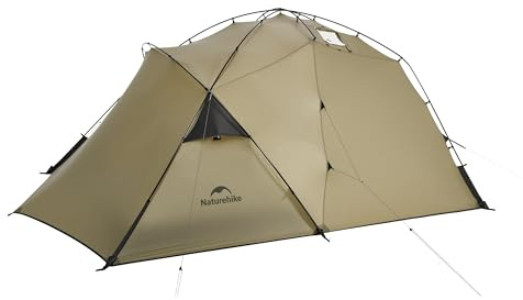 Naturehike Zelt 4-6 Personen Ultraleichte Camping Zelt 3-4 Saison Wasserdicht Winddicht Kuppelzelt für Outdoor, Trekking, Rucksackreisen