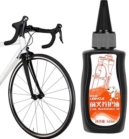 Huile De Fourche VTT - Huile D'amortisseur De Fourche Avan-t - Lubrifiant De Suspension Pour Fourche De Vélo Avec Résistance À Haute Température - 60 Ml, Huile D'entretien De Vélo