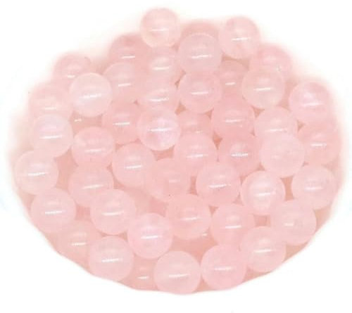 ORGEFY Steinperlen zur Schmuckherstellung, Tigerauge-Kristall, lose Abstandshalter, DIY-Armband, Halskette, Rosenquarz, 6 mm, 60 Stück