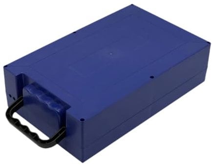 LOVIVER Electric Bike Battery Box Battery Case with Foldable Handle Battery Holder Battery Storage Box for Electric Bicycle Tricycles