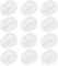 EMSea 200Pcs Fishing Beads 4.7x6mm Double Cross Hole Beads Fishing Bait Stopper Beads Fishing Lures Fishing Terminal Tackle Hook Beads, Tranparent
