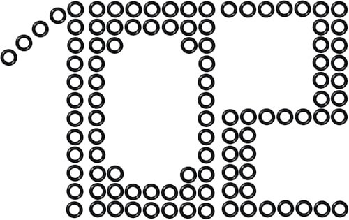 Ohne dir kann ich nicht bin Dart Gummiringe 102 Stück Premium schwarz, für alle gängigen Dartschäfte geeignet, Dartpfeile Zubehör, O-Ringe zur Befestigung der Dartschäfte am Barrel