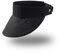 Eigso Womens Black Straw Woven Visor Hat Sommer Travel Beach Cap für Frau Mann