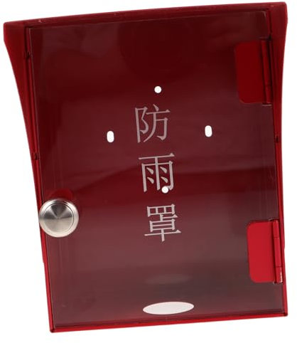 Uonlytech Fire Alarm Cover Fit Weatherproof Easy Install Ring Doorbell Protector