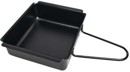 Jiuvaso Vassoio Raccogli-Grasso per Griglia, Robusto Ricambio in Acciaio al Carbonio Resistente al Calore per