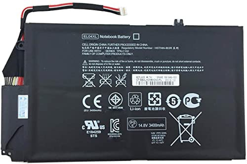 EL04XL TPN-C102 HSTNN-IB3R HSTNN-UB3R 681879-1C1 681879-171 681879-541 681949-001 Ordinateur portable Compatible avec HP Envy Envy 4 SLEEKBOOK PC 4-1005XX Envy 4 SLEEKBOOK EKBOOK 4 -1001TU NB 4-1043CL