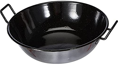 Orbegozo PXH 4028 - Paellera Honda esmaltada, diámetro 28 cm