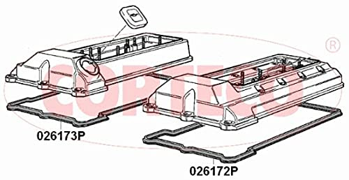 Corteco Ventildeckeldichtung Vdd passend für 5 7 8 | 026173P