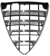 VAN WEZEL 0160510 Kühlergitter