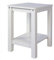 Homestyle4u Beistelltisch Nachtschrank Nachttisch Weiß Hocker Holz Kiefer Holztisch Schlafzimmer Wohnzimmer Flur