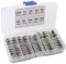 QitinDasen 150Pcs Professionell 5 X 20mm Auto Glasrohrsicherungen, Schnelle Schlag Glassicherung, Fast Schlag Glas Sicherungen (0.5A 1A 2A 3A 5A 6A 8A 10A 15A 20A)