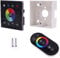 XUNATA Touch Panel RGBW Controller 4 Kanäle +Touch-Fernbedienung DC 12V-24V 6A für RGBW LED Streifen