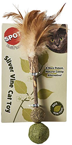 SPOT Naturals/Silver Vine/Cat Toy/Assorted Figures/Medium