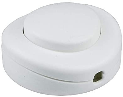Interruttore a Pedale Bianco 16A 220V - LAMPO SNC N800/BI