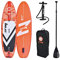 Zray, Evasion E9, Sup-Board, Orange/Weiß/Schwarz, 9', Unisex-Adult