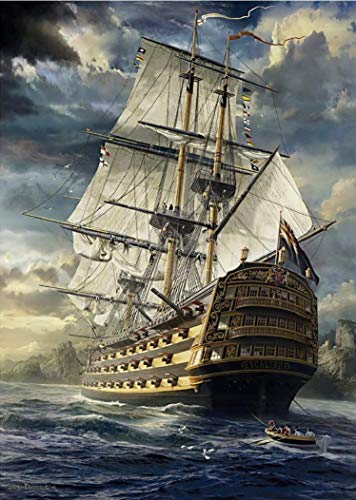 AveJoys Puzzle 1000 Teile Erwachsene Segel Setzen 70 x 50 cm Puzzles für Erwachsene Lernspiel Herausforderung Spielzeug 1000-teilige Puzzle