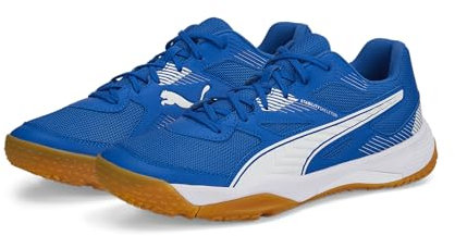 PUMA Unisex Solarflash Ii Indoor-Pumps, Puma Royal Puma White Gum, 42.5 EU