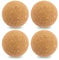 Mardatt 4 Pcs Wooden Wine Corks - Reusable Ball Stopper for Wine Decanter, Carafe & Bottles (2.4 Inch/ 6.1 cm)