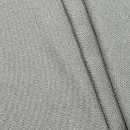 STOFFKONTOR Bio Baumwoll Bündchenstoff Stoff Organic - Öko-Tex Standard 100 - GOTS Zertifiziert -Schlauchware - Meterware, Farbe Grau - zum Nähen von Ärmel-, Bund- und Beinabschlüssen, UVM.