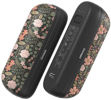 OCOOPA Handwärmer Taschenwärmer UT2S Mini, 5200mAh, Handwärmer Magnetisch Elektrisch 2er Set, Taschenofen Wiederverwendbar, Outdoor Camping Gadgets für Wärme, Geschenke für Frauen und Männer