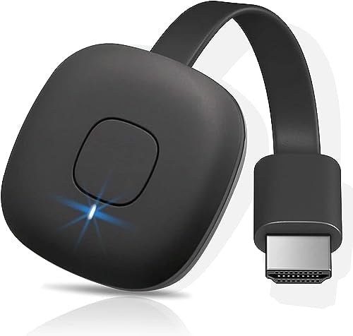 OBEST Dongle WiFi 5G sans Fil,HDMI Récepteur Vidéo 1080P pour Iphone/Ipad/iOS/Android/Windows/Pc vers TV HD/Moniteur/Projecteur/Mac