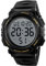 Tevimpeya Herren-Quarz-Digitaluhren, Unisex, 50 m, wasserdicht, elektronische Sportuhr, Outdoor, Camping, leuchtendes digitales Uhrenarmband aus PU, blau, goldfarben, M, Armband
