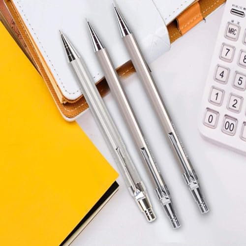1pcs 0.7mm Graphite Drafting Metal Writting Automatic Stationery Supplies S8I3 School Pencil Office Mechanical