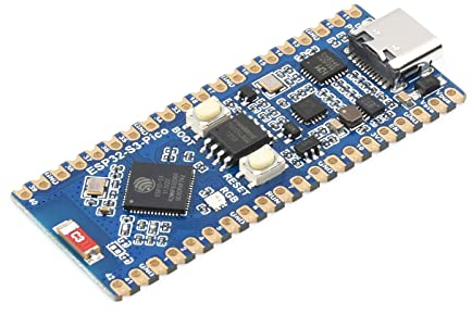 Waveshare ESP32-S3 Microcontroller Development Board,2.4 GHz Wi-Fi and Bluetooth 5 Support, Dual-core Processor with Frequency up to 240 MHz,Supports ESP-IDF, Arduino, MicroPython