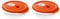 Rotho Micr Clever Mikrowellengeschirr 1l, Kunststoff (BPA-frei), Rot/Weiß, 1 Liter (20 x 20 x 6,5 cm) (Packung mit 2)