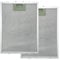 IGTOPS Filtro de grasa de metal, aluminio, universal para campanas extractoras de cocina, filtro de repuesto, 305 x 267 mm, 305
