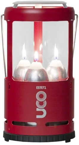 UCO Candlelier Kerzenlaterne burgundy