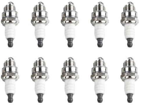 LAVAS 10 Uds bujía de motosierra for Stihl gasolina motosierra desbrozadora cortadora de césped piezas de cortacésped