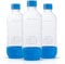 Replacement Carbonating Sparkling Water Bottles for SodaStream - 1 Liter, BPA-Free & Leak-Proof (Compatible with Fizzi, One Touch, Jet, Source, Play, Genesis, Power Models) - 3-Pack (Blue)
