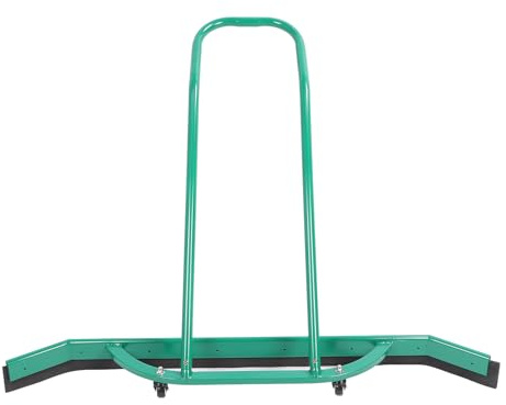 Floor Squeegee, Floor Wiper Floor Squeegee For Concrete Floor Green Aluminum Alloy Floor Water Remover Indoor Outdoor Rain Pusher Sports Field Squeegee For Basketball Tennis Court