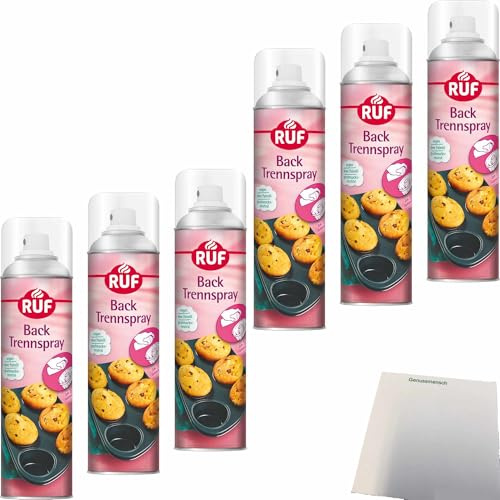 usy Bundle für Ruf Backtrennspray 6er Pack (6x200ml Sprühflasche) + usy Block