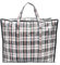 ANSIO Laundry Storage Bags Reusable Laundry Bags with Zips Ideal for Moving House Clothing & Wardrobe Storage (60L x 25W x 50H cm) (Pack of 1)