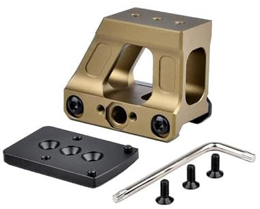 PBTMCD Optische Zielfernrohr-Visier-Riser-Plattenbasis Mit Schneller Erhöhung, Leichte Aluminiumlegierung, for 20-mm-Picatinny-Schienenmontage(1PCS)