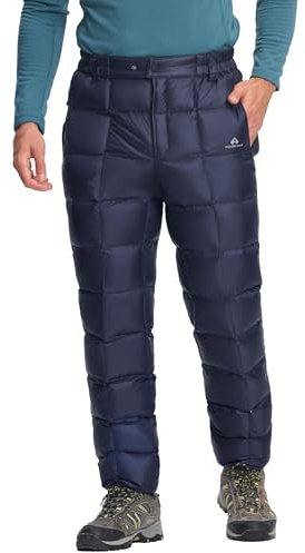 Pioneer Camp Daunenhose Herren Dicke Warm Ultraleicht Schnee Skifahren Thermische Hitze Heißer Outdoor Winddichte Daunenhose Winterhose, Perfekt für kalte Wetterbedingungen