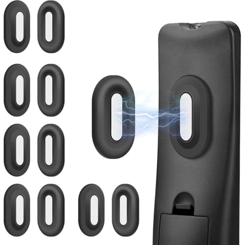 Fangxuee Magnetic Wall Mount Remote Control Holder 6 Pack for Home Office TV,Fan Air Conditioner