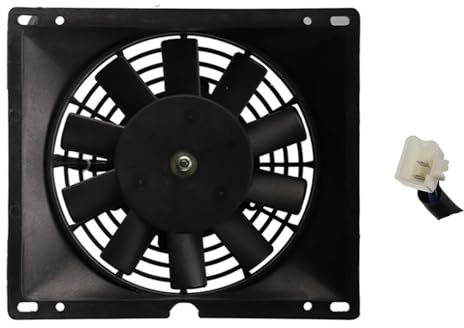 Motocicleta Universal Accesorios Ventilador Radiador Enfriador Aceite Para 12v Para ATV Para Quad Para Kart Radiador Ventilador(TYPE 1)