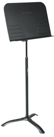 Gator Frameworks Standard Sheet Music Stand with Adjustable Height, (GFW-MUS-1000)