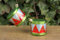 condecoro Christbaum-Schmuck Hänger Trommel Glas Baumbehang, 2er Set