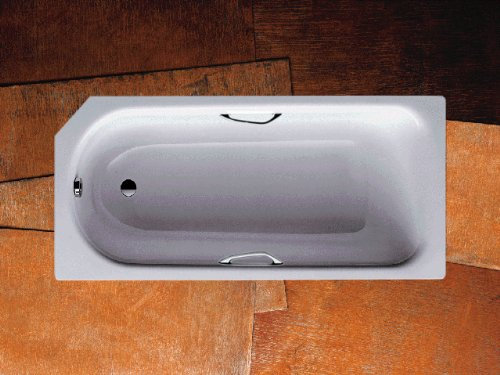 Kaldewei Advantage Saniform Plus Estrella V4 332 Antislip Stahlbadewanne, 1600 x 700 mm, Alpinweiß