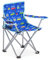 Board Masters - Volkswagen Chaise Pliante de Camping pour Enfants avec accoudoirs et Motifs T1 Combi & Coccinelle 53 cm (Samba & Beetle/Bleu)