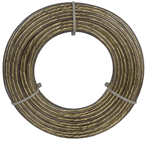 Corderie Italiane 006043591 Cable Tendedero Acero y latón, 6 mm, 10 Mt, transparente
