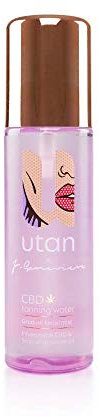 UTan Face by utan x Jamie Tanning Water (Gradueller Gesichtsnebel), 100 ml, Vegan, Bioabbaubar, Transparent